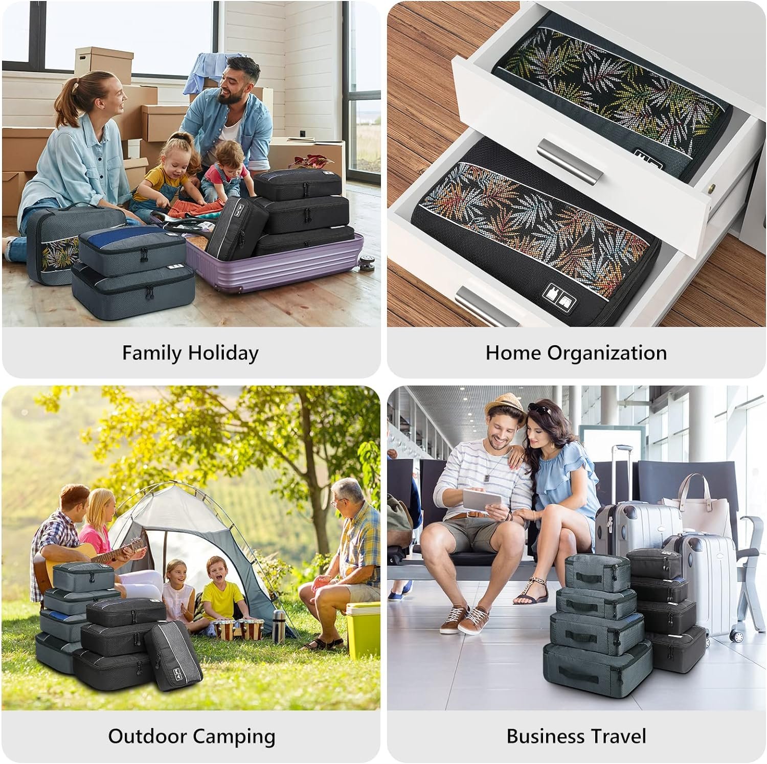 Mossio 8 Set Packing Cubes Review