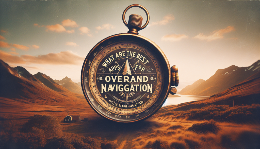 What Are The Best Apps For Overland Navigation?