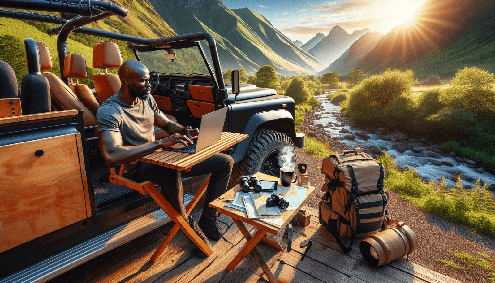 Can I Work Remotely While Overlanding?