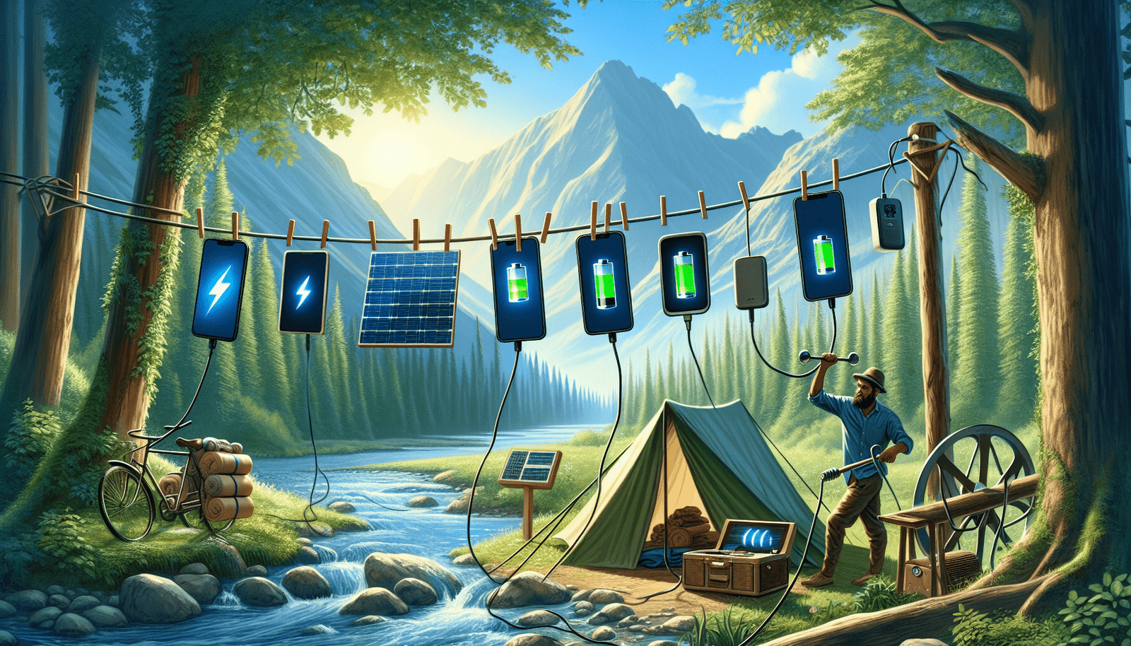 How Do I Keep My Electronics Charged While Off-grid?