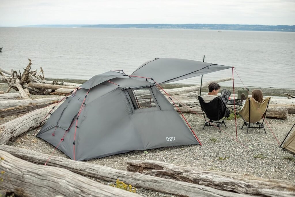 DOD Moto 1Pull Tent for Camping - Dome Camping and Backpacking Tent - 2 Person Hiking Tents for Backpacking - Waterproof pop up Tents - Outdoor Tents for Camping - Easy Instant Setup