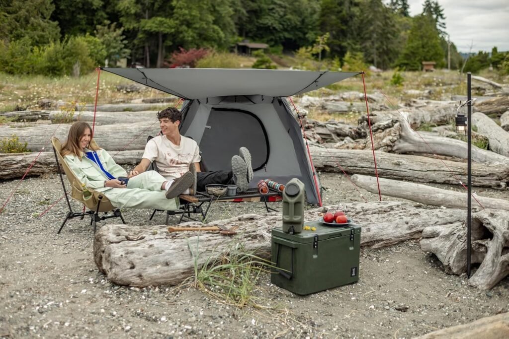 DOD Moto 1Pull Tent for Camping - Dome Camping and Backpacking Tent - 2 Person Hiking Tents for Backpacking - Waterproof pop up Tents - Outdoor Tents for Camping - Easy Instant Setup