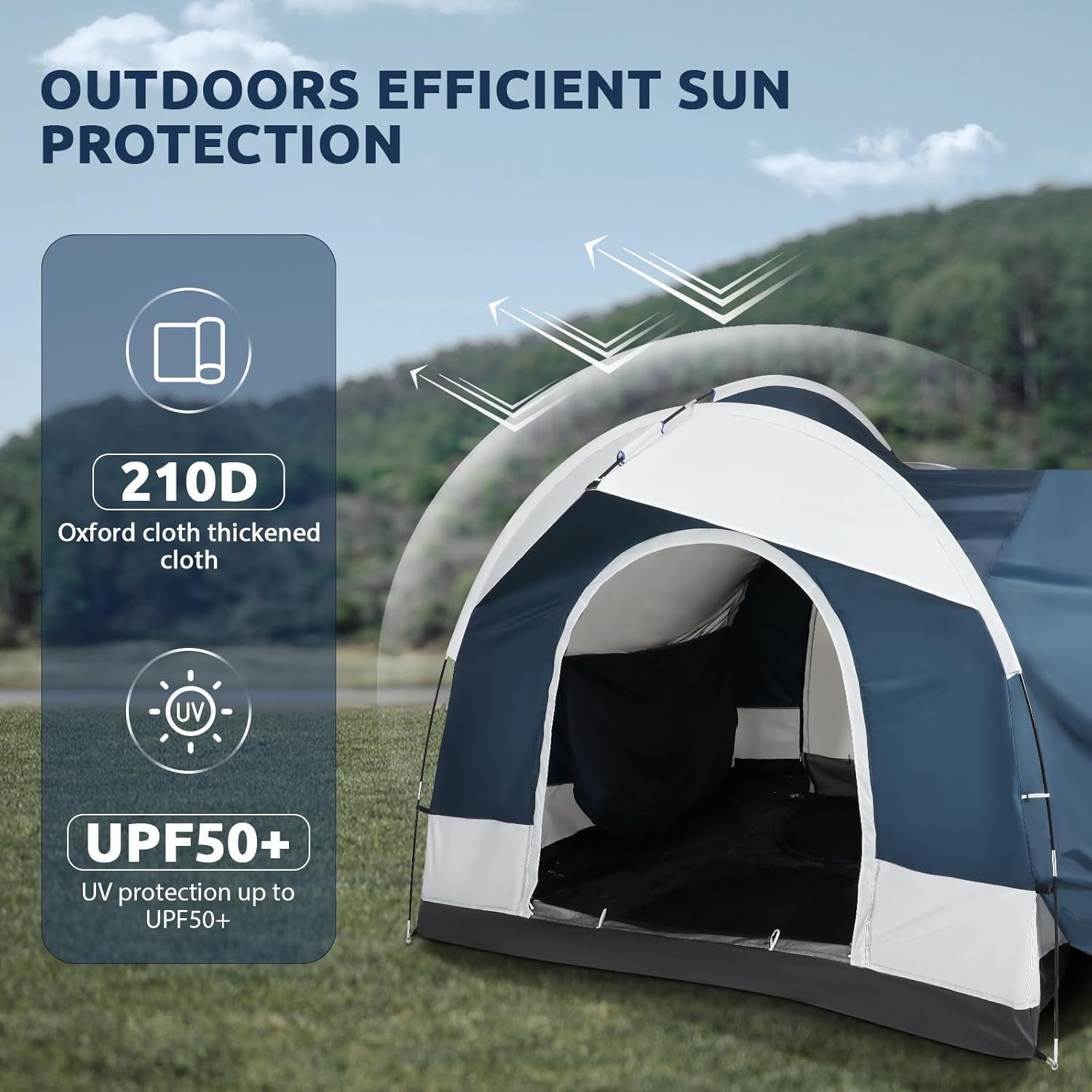 FAHKNS SUV Camping Tent Review