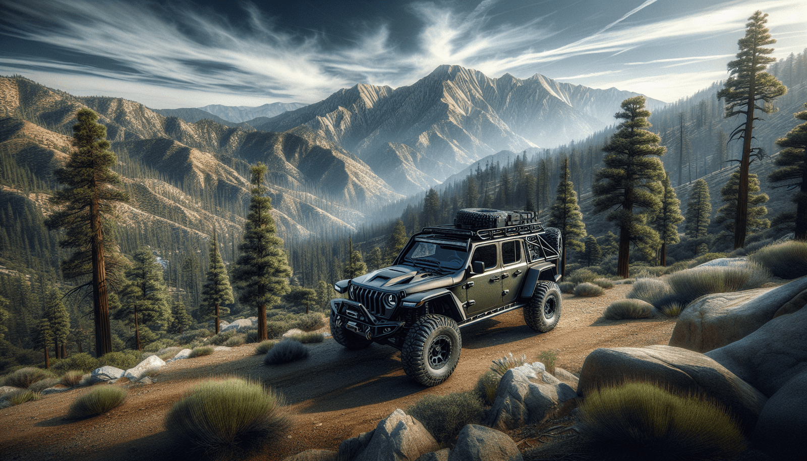 Big Bear Overland Trail, California