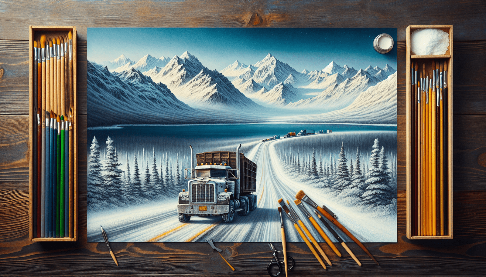 Haul Road To Prudhoe Bay, Alaska