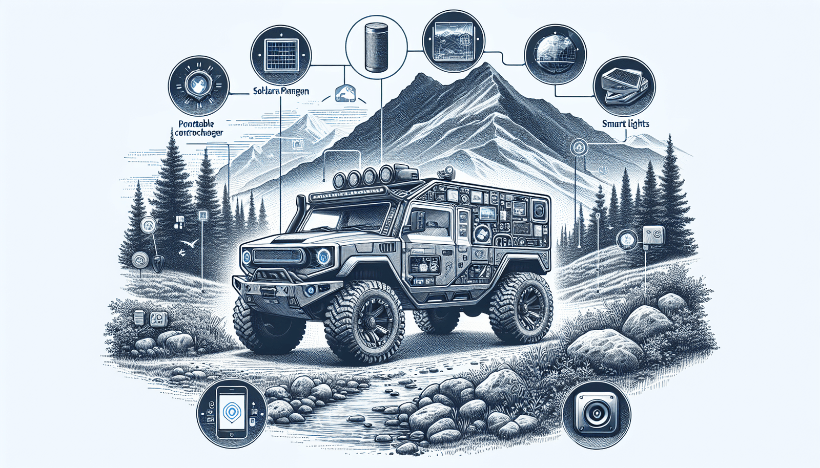 How Do I Integrate Smart Home Technology Into My Overlanding Setup?