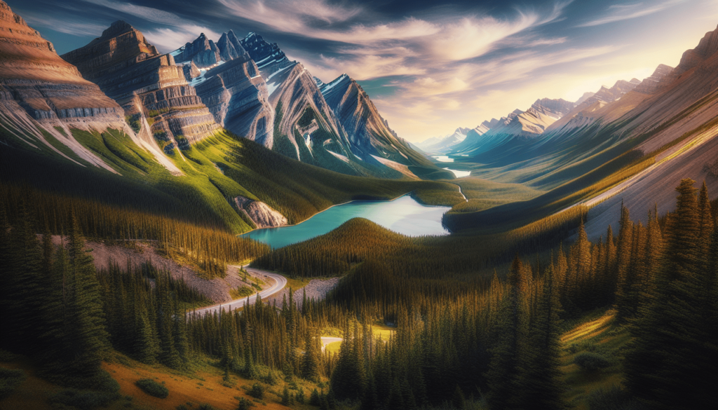 Jasper To Banff Overland Route, Canada