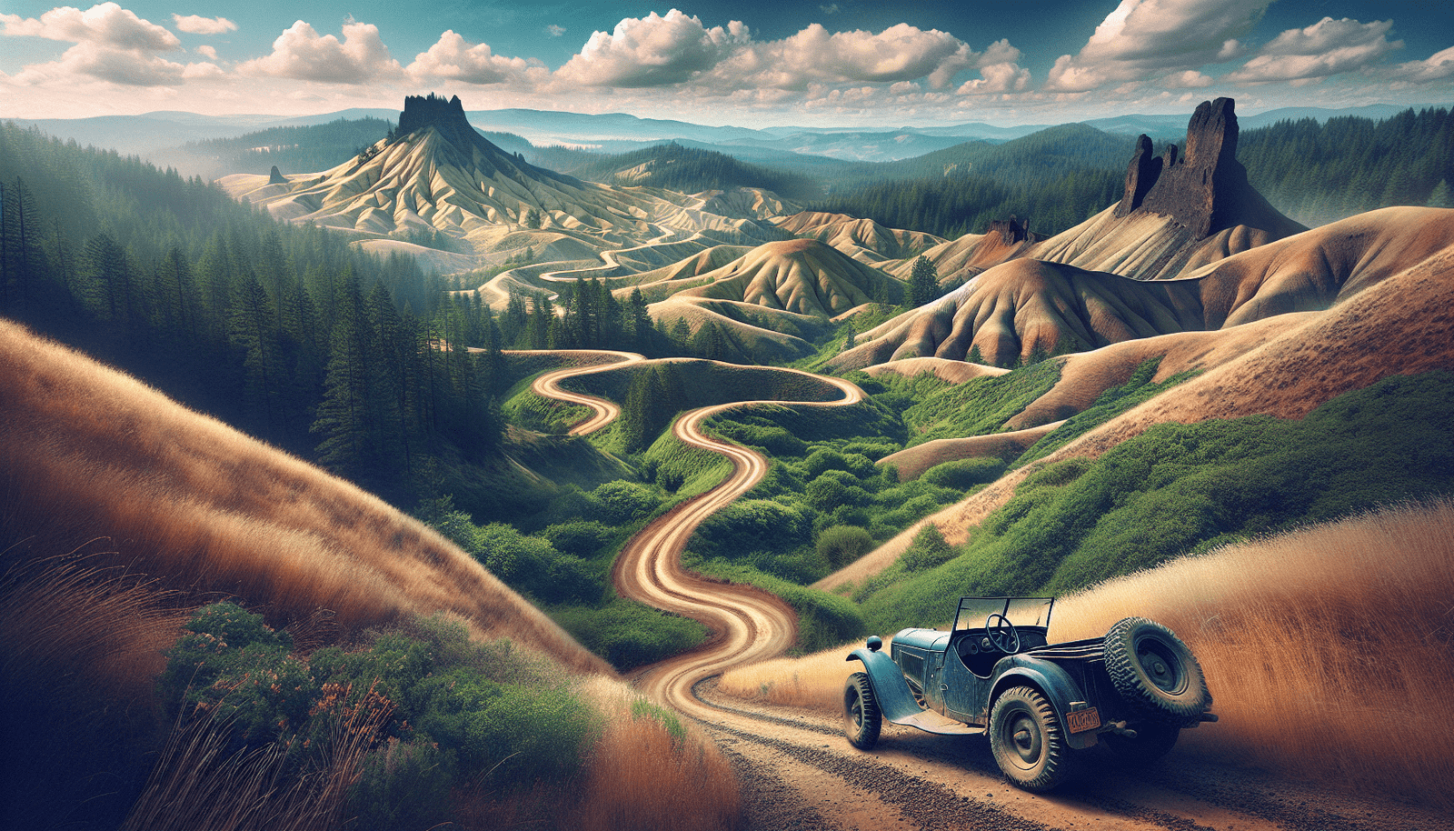 Southern Oregon Overland Route, Oregon