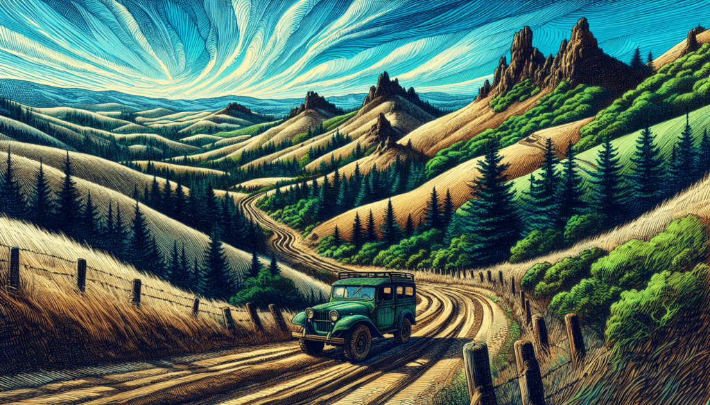 Southern Oregon Overland Route, Oregon