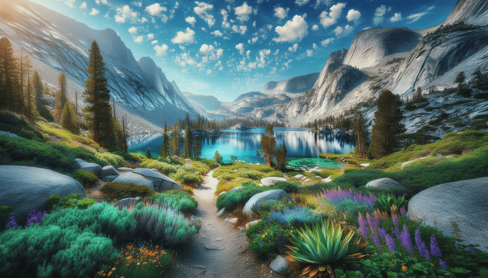 Laurel Lakes Trail, California