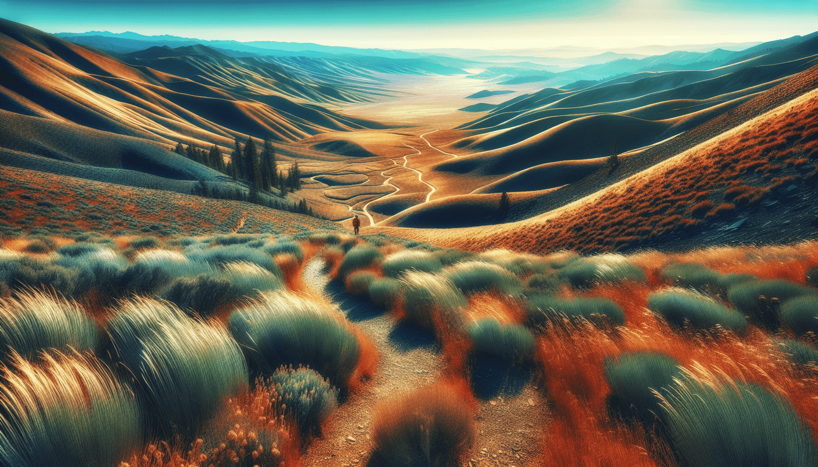 Papoose Flat Trail, California