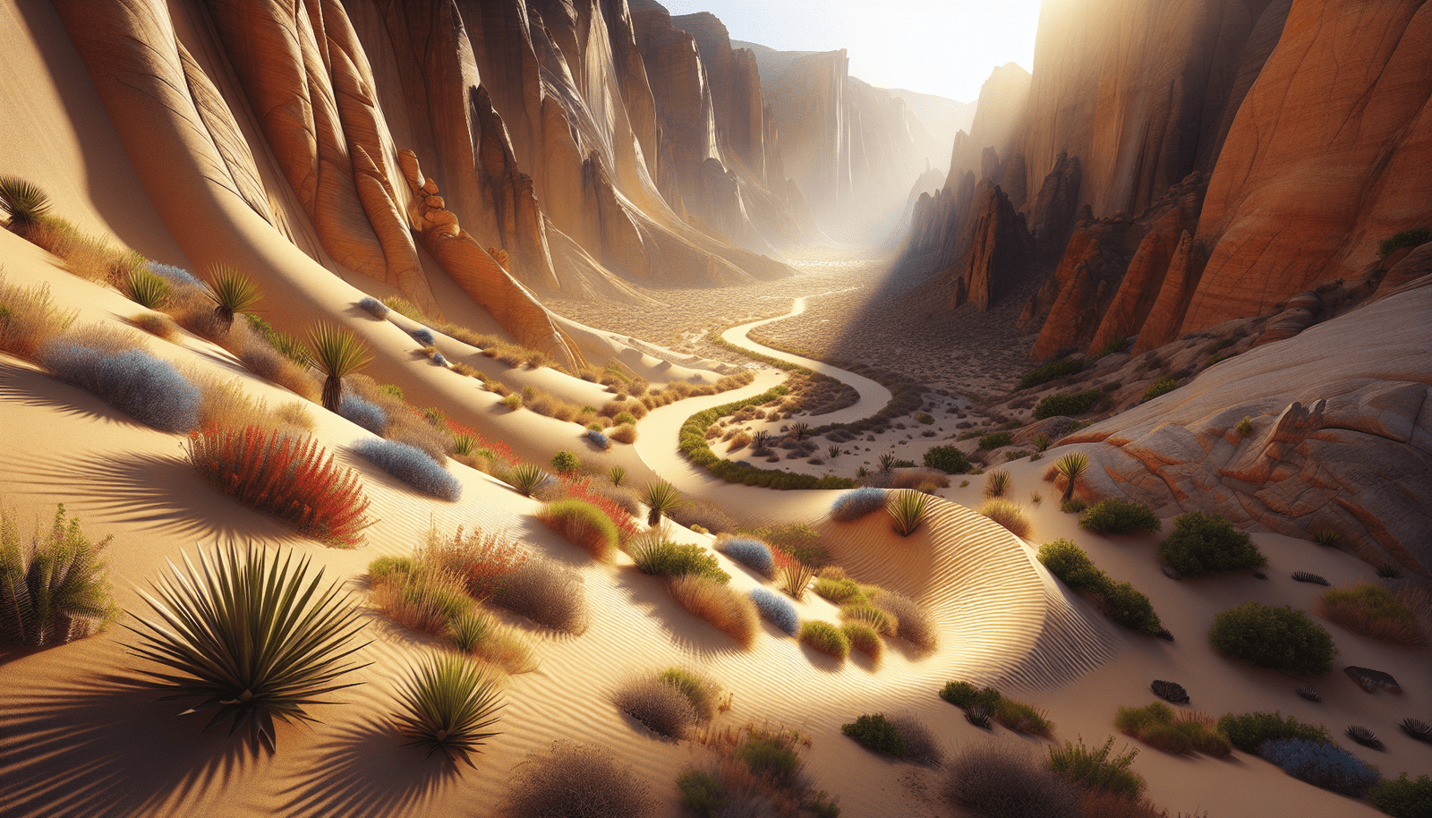 Sand Canyon Trail, California
